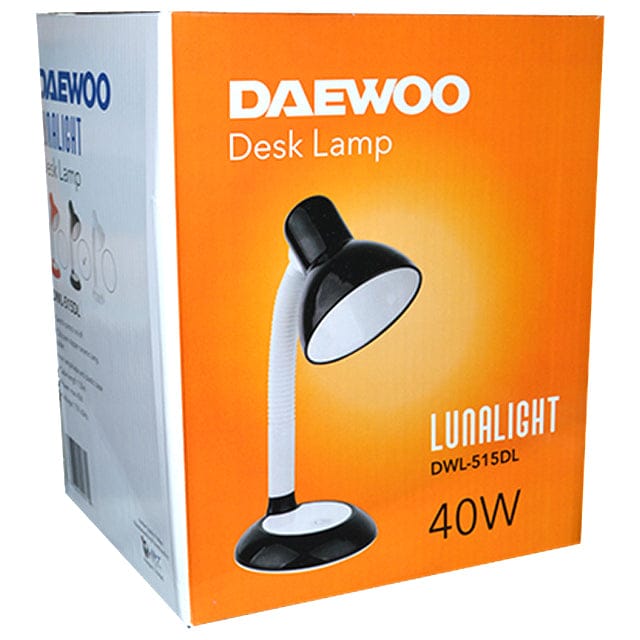 Daewoo Table Lamp, Perfect For Students, Study or Office, Ergomoical Fit -DWL515DL