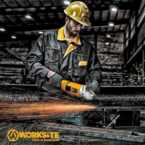 Worksite 4 1/2 Inch (115 Millimeter) Diamond Grinding Wheel. Suitable For Most Electric Grinders Air Cut Off Tool and Electric Cut Off Tool – Our Cutting Wheels are Ideal for Cutting Iron, Plastic, Steel, Stainless Steel–XGW412 Worksite Hand Tools