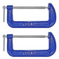 ToolCraft 8" G Clamp Holds metal and Wood parts for assembly, Fastening, Gluing, and Welding in Woodworking, Metalworking, and Automotive Applications- TC1457 Mega