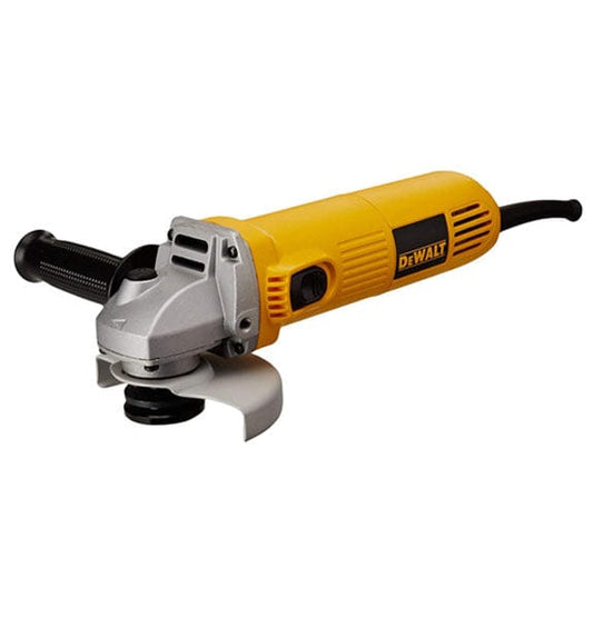 Dewalt 4 1/2" (115 mm) Slide Switch 750 Watts Small, Compact, Lightweight Angle Grinder - Used For Several Purposes Around The Home Or Workshop, These Tools Are Used To Grind, Sand, Or Polish - DWE4010-B3 MEGA