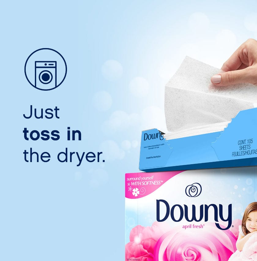 DOWNY FABRIC SOFTENER DRYER SHEETS APRIL FRESH 34CT - DFSDSAF34CT Pie's Variety Store