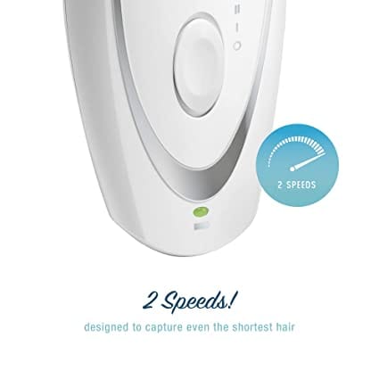 Conair® Satiny Smooth® Total Body Duo Epilator, Cordless Rechargeable features 40 tweezers to quickly remove even the finest hair at the root for smooth skin- E20 Pie's Variety Store