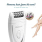 Conair® Satiny Smooth® Total Body Duo Epilator, Cordless Rechargeable features 40 tweezers to quickly remove even the finest hair at the root for smooth skin- E20 Pie's Variety Store