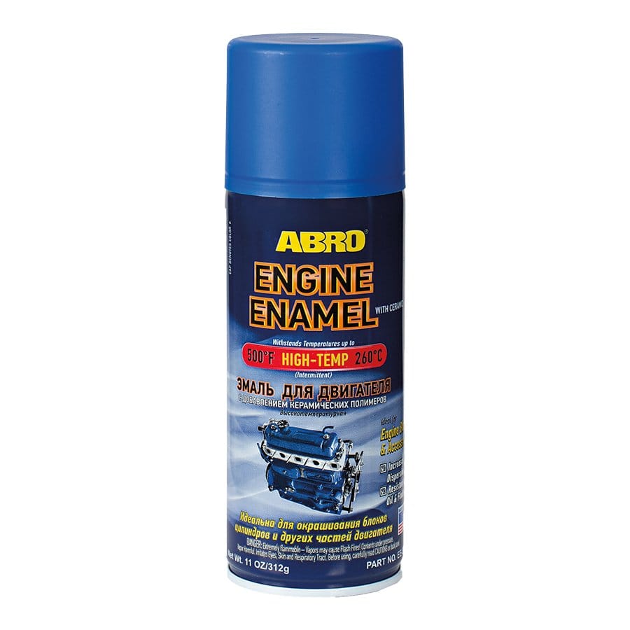 ABRO Engine Enamel with Ceramic Cast-Iron Spray Paint EE-555-CI (MABR0096) MASMEGA