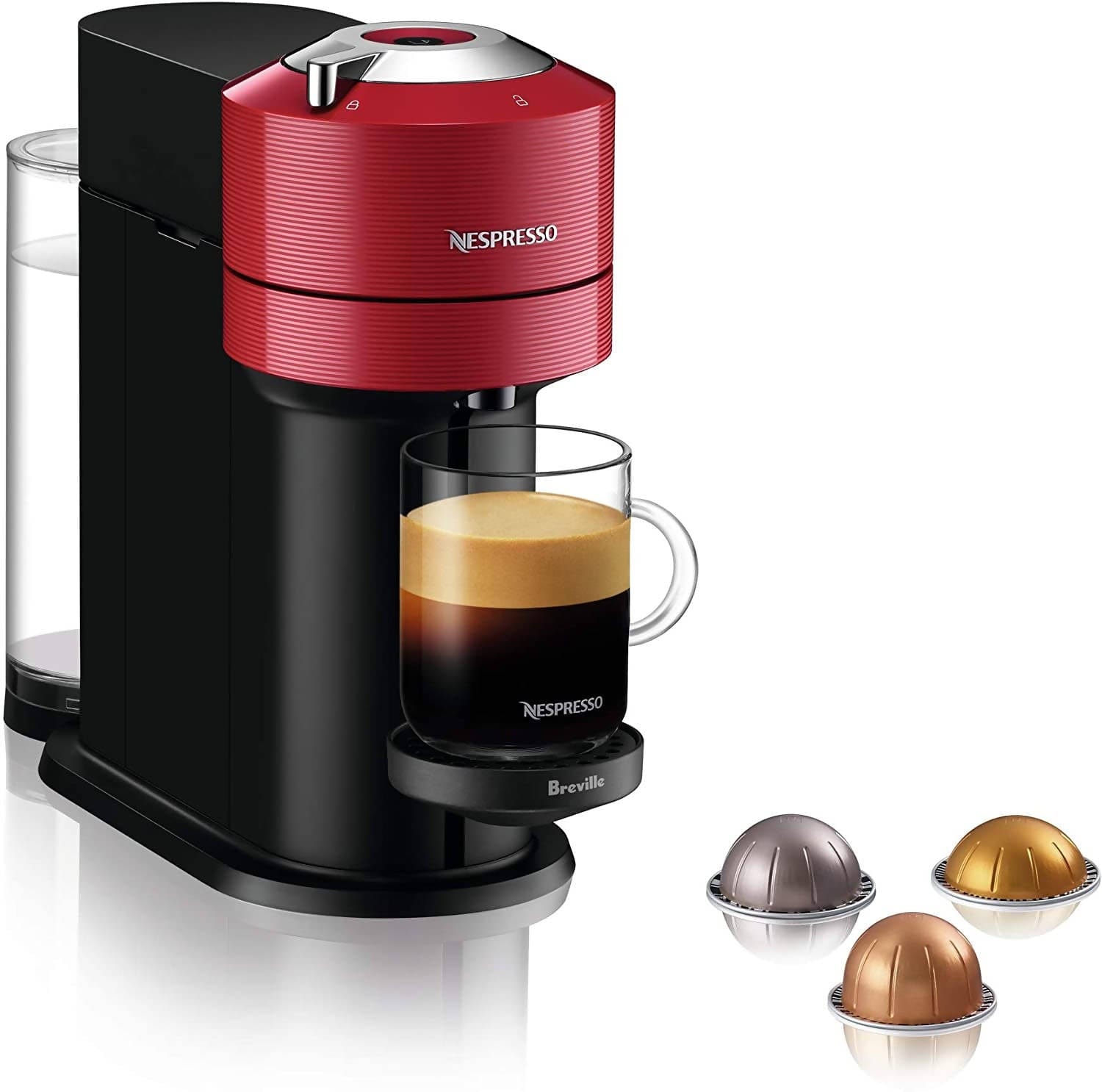 Nespresso® Vertuo Next Coffee Machine, Cherry Red - NESC-475 Pie's Variety Store