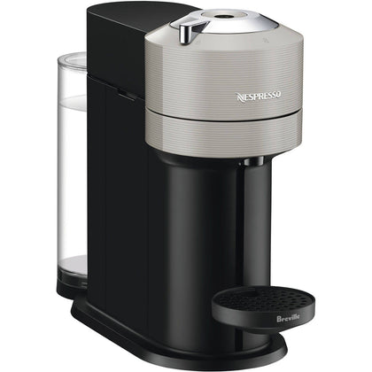 Nespresso by Breville Vertuo Next Coffee & Espresso Machine (Light Grey) is a single-serve machine with Centrifusion technology to gently brew both coffee and espresso. Its slim fit makes the perfect addition to any kitchen or countertop - NESC-407-1063