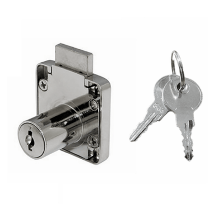 Falcon Chrome Draw Deadbolt Lock, Made of Alloy Steel. D19 x L 22MM - FC138-22