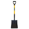 FLOW RITE STEEL SHOVEL W/FIBERGLASS HANDLE, Designed for the medium-to-heavy job which requires a quality tool - FG-G04206