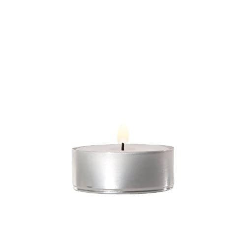 Yummi Unscented Tealights 100pc White, Smokeless, Dripless & Long Lasting Paraffin Tea Candles | Small Votive Mini Tealight Candles for Home, Pool, Shabbat, Weddings & Emergencies - 6991 dayana sifontes