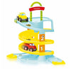Fisherprice Spiral Roadway Set: 2 cars included, it sure is packed with a lot of fun. Just put the cars at the top and watch them spiral down the road - 1826