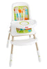 FISHER-PRICE  High Chair Grow With Me: offers extended use in a fresh, new space-saving design. With a removable seat back, tray and pad - BCG31