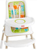 FISHER-PRICE  High Chair Grow With Me: offers extended use in a fresh, new space-saving design. With a removable seat back, tray and pad - BCG31