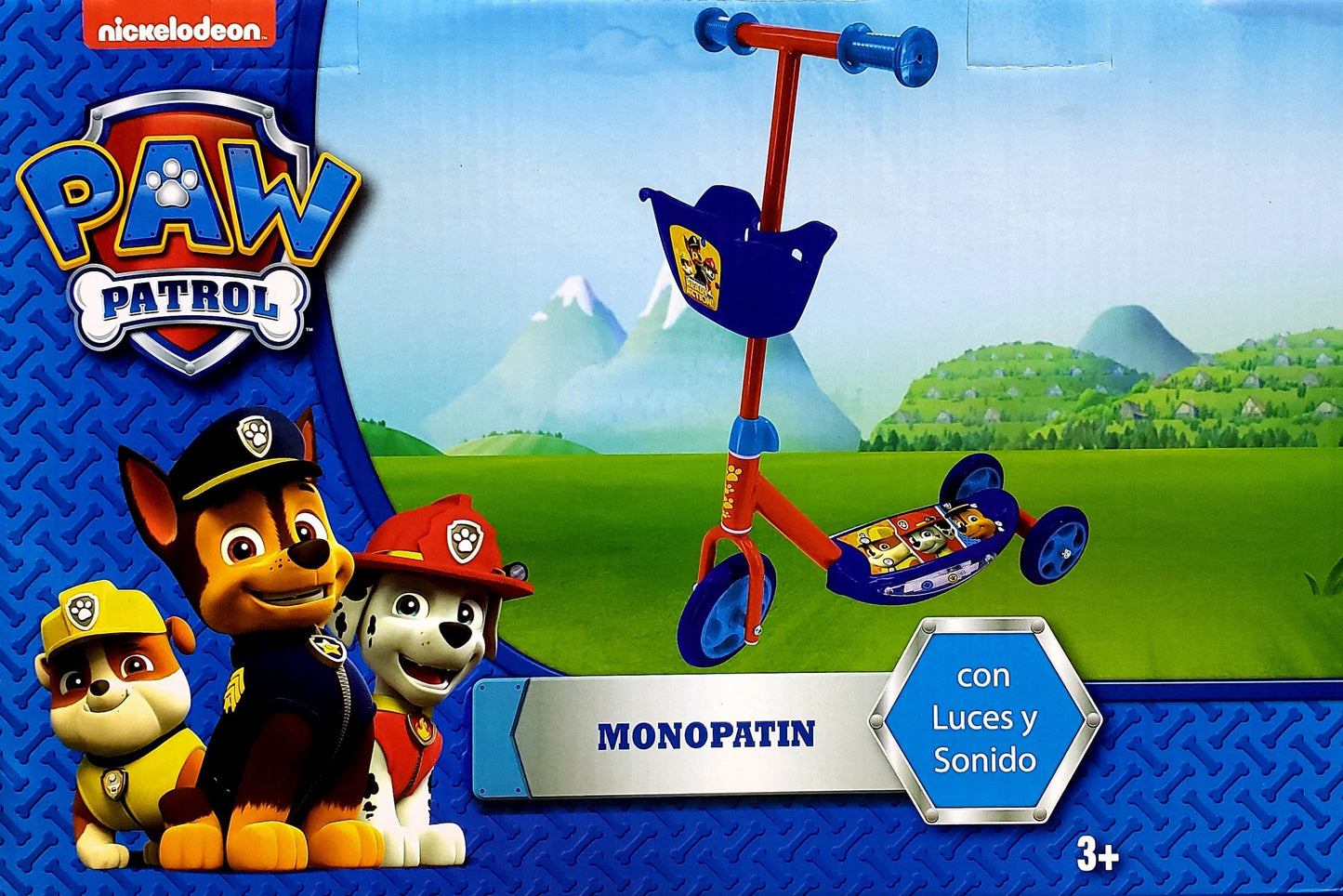 Nickelodeon Paw Patrol 3 Wheel Scooter for Boys' by Foster- 19036 ebuystt