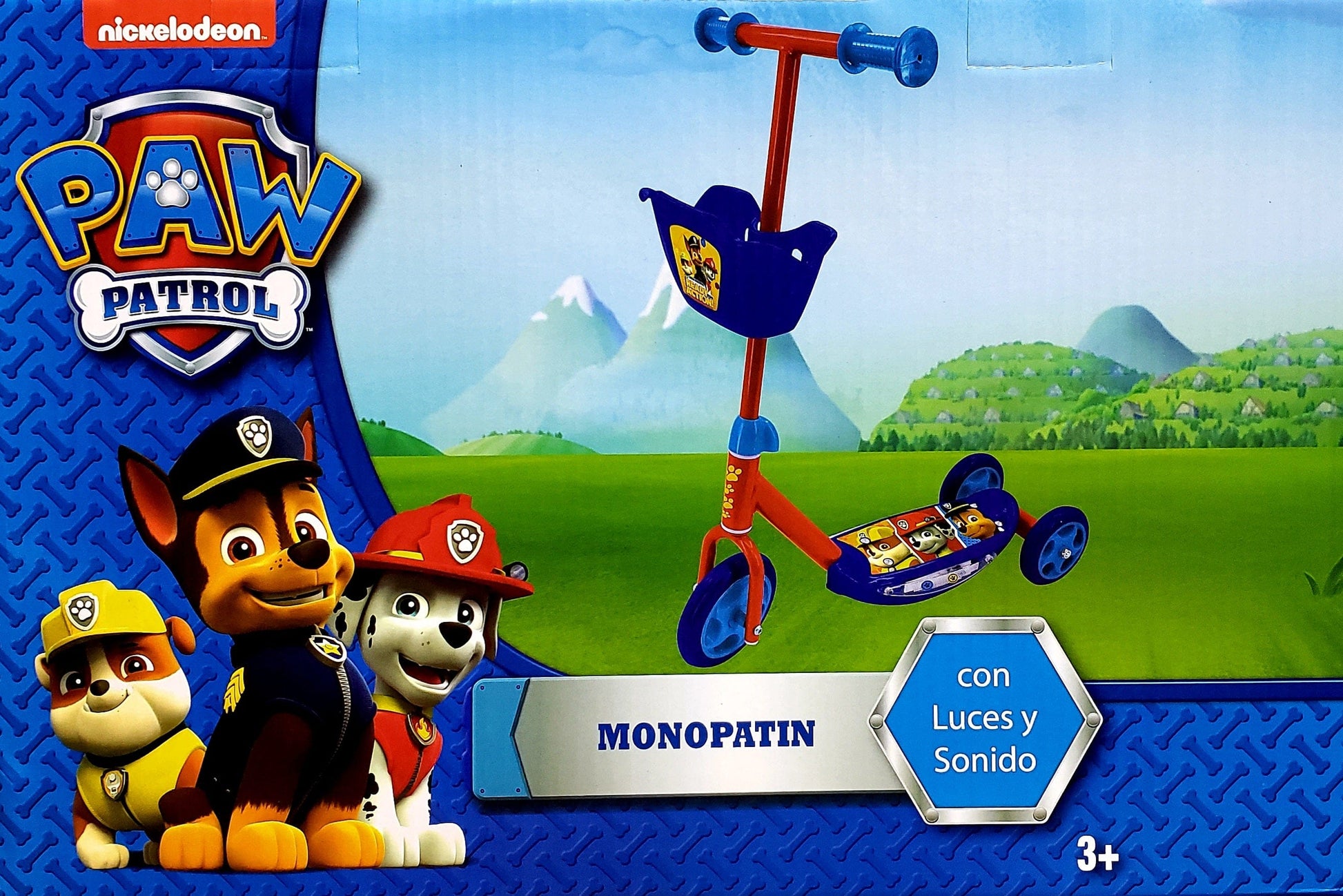 Nickelodeon Paw Patrol 3 Wheel Scooter for Boys' by Foster- 19036 ebuystt