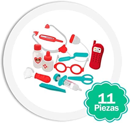 GTBW Veterinary Center Playhouse: Allows kids to establish their own roles emulating their environment and reproduce and understand different roles - 89619 ebuystt