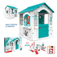 GTBW Veterinary Center Playhouse: Allows kids to establish their own roles emulating their environment and reproduce and understand different roles - 89619 ebuystt