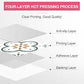 Matte Surface Floor Tile  - 12" x 12" DIY for Bathrooms, Kitchens, Oil-Proof, Waterproof- Price Per Unit FT-1002 ebuystt