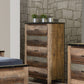 Sembene 5-Drawer Chest Antique Multi-Color Collection: You'll Love The Design Of This Chest, With Five Spacious Drawers, It Offers Ample Storage Space To Keep Your Room Organized.  SKU: 205095 coastmega