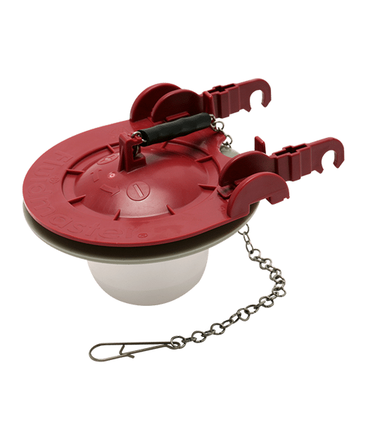 Fluidmaster 5403P4 Water-Saving Long Life Toilet Flapper for 3-Inch Flush Valves, Adjustable Solid Frame Design, Easy Install mega