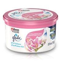Glade® Mini Gel is a deodorizer and air freshener fragrance-mix with exclusive technology that provides long-lasting fragrance and odour-elimination for our homes, offices, cars and beyond 2.5OZ - GMINIGAFFP25