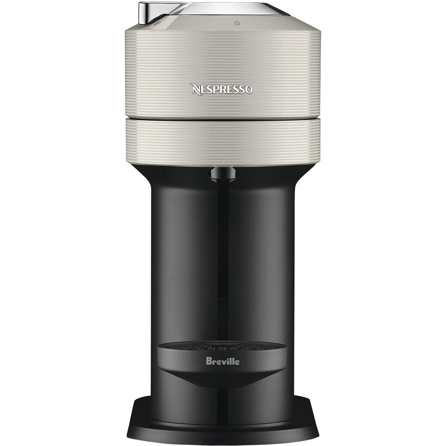 Nespresso by Breville Vertuo Next Coffee & Espresso Machine (Light Grey) is a single-serve machine with Centrifusion technology to gently brew both coffee and espresso. Its slim fit makes the perfect addition to any kitchen or countertop - NESC-407-1063 Elegant AccScents