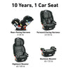 Graco All In One 4ever Dlx 4 In 1 Carseat Fairmont: Gives you 10 years of use with 1 car seat - 2074607