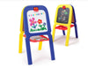 GROW N UP Easel Double Crayola 3 In 1: It offers two large drawing surfaces, one dry-erase and the other chalkboard, so it's suitable for all kinds of artistic activities - 5047