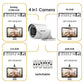 Hikvision 1080p/2MP Weatherproof IR 4-in-1 HD Mini-Bullet Camera DS-2CE16D0T-IRF 2.8mm can be used in video surveillance systems based on various types of DVRs-DS-2CE16DOT-IRF Hannah's Variety Store