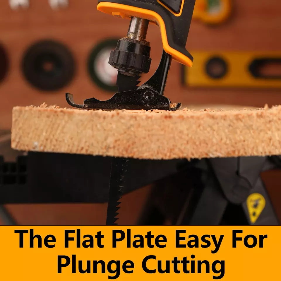 Worksite Cordless Reciprocating  Saw Comes with two types of  Blades Ideal for Metal & Wood cutting.  20V Battery brushless motor helps to provide 2.5X more runtime to get the job done - CRS334 Worksite Power Tools