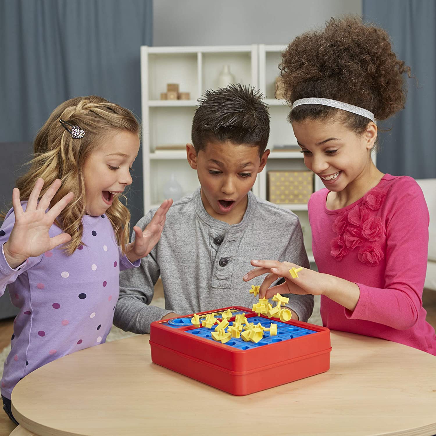 HASBRO Perfection Board Game: The player who matches all 25 shapes in the shortest time wins - C0432 ebuystt