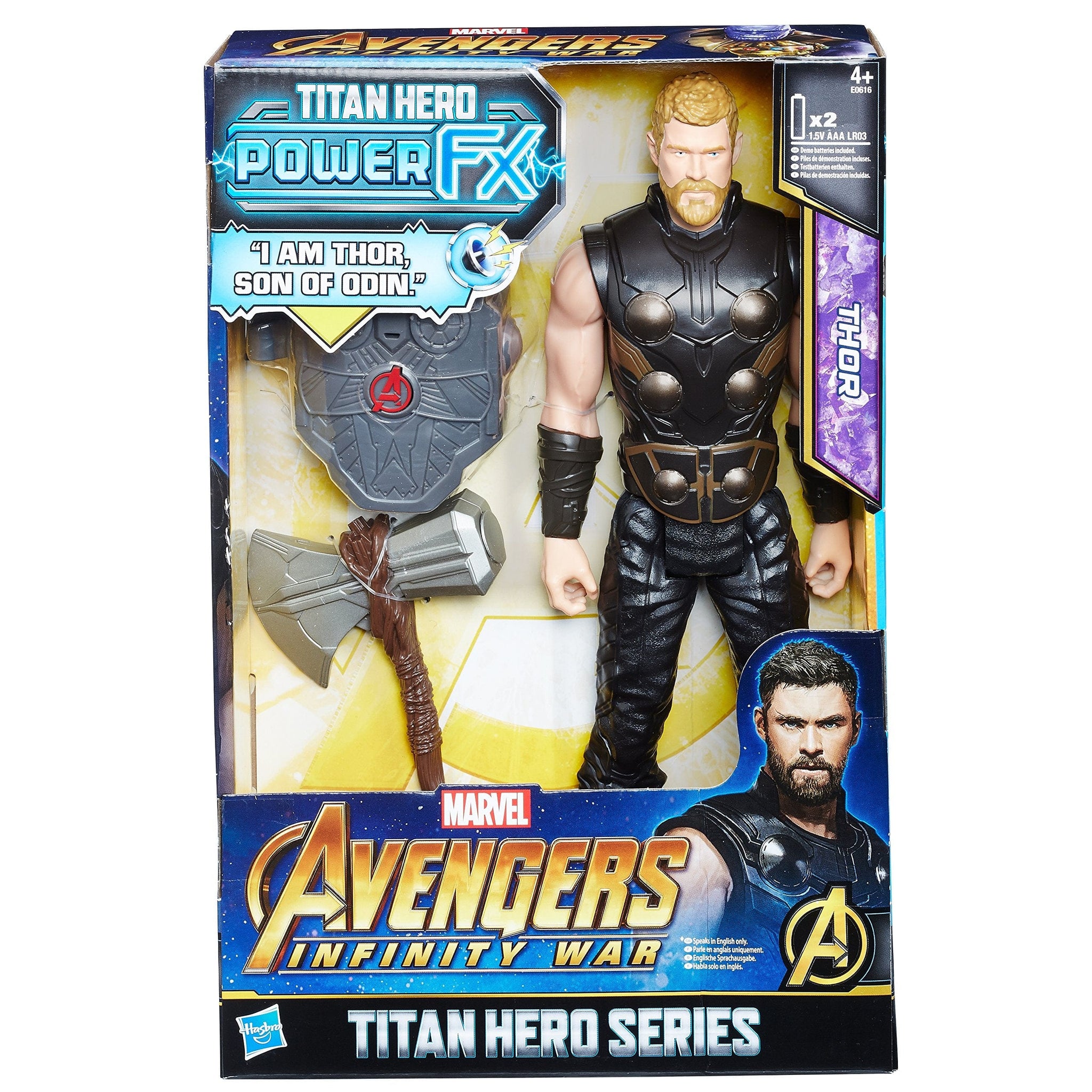 Hasbro Avengers Infinity War Titan Heroes Assorted: Inspired by the Avengers: Infinity War movie. This figure includes a Titan Hero Power FX pack so when kids connect the pack - E0616