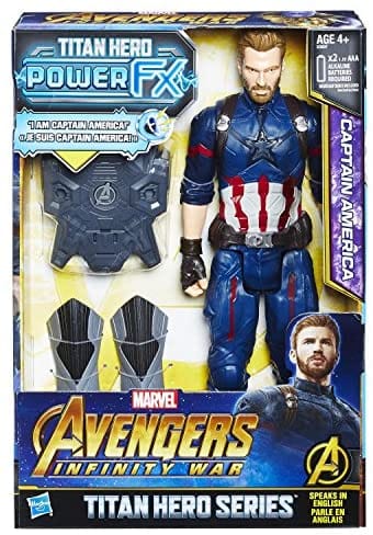 Hasbro Avengers Infinity War Titan Heroes Assorted: 12-inch-scale figure with movie-inspired design - E0616