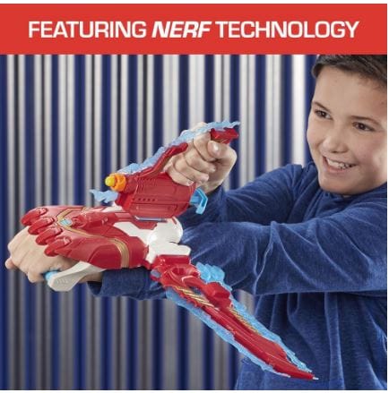 HASBRO  Nerf Assembler Gear Iron Man: Get ready to build and blast like the high-tech hero with Iron Man Assembler Gear - E3354 ebuystt