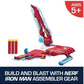 HASBRO  Nerf Assembler Gear Iron Man: Get ready to build and blast like the high-tech hero with Iron Man Assembler Gear - E3354 ebuystt