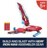 HASBRO  Nerf Assembler Gear Iron Man: Get ready to build and blast like the high-tech hero with Iron Man Assembler Gear - E3354