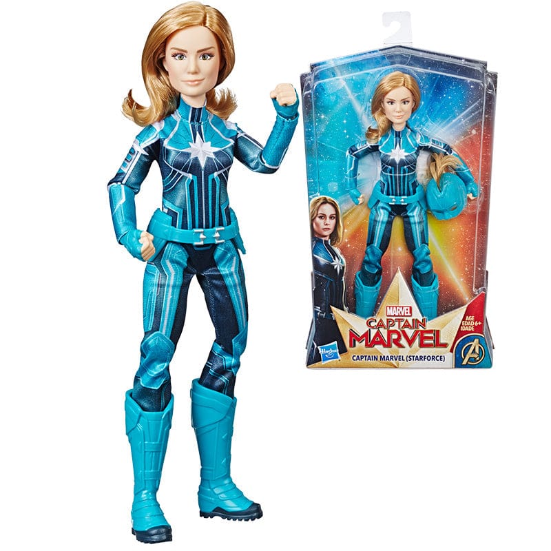 HASBRO Captain Marvel Starforce: Imagine the action, missions and adventures of Captain Marvel with dolls, role play items and more Inspired by the upcoming Captain Marvel movie - E4945 ebuystt