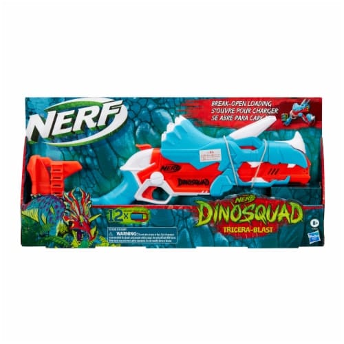 HASBRO Nerf Tricera Blast: Team up with legendary dinosaurs as a member of the elite DinoSquad - F0804 ebuystt
