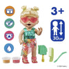 HASBRO  Baby Alive Sunshine Snacks Blonde: With the included solid reusable doll food, ice pop mold and stick, kids can make ice pop shapes to feed Baby Alive Sunshine Snacks doll - F1680