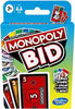 HASBRO Monopoly Bid: The Monopoly Bid game is a game of chance, luck, and strategy as players bid in blind auctions - F1699