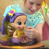 HASBRO Baby Alive Sparkle Sienna: Pretend feed Siena Sparkle doll to discover her special-colored glow - F2593
