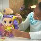 HASBRO Baby Alive Sparkle Sienna: Pretend feed Siena Sparkle doll to discover her special-colored glow - F2593 ebuystt