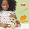 HASBRO Baby Alive Lil Snacks Assorted: Baby is all ready for pretend snack time! With the included solid reusable doll food and snack box mold - F2618