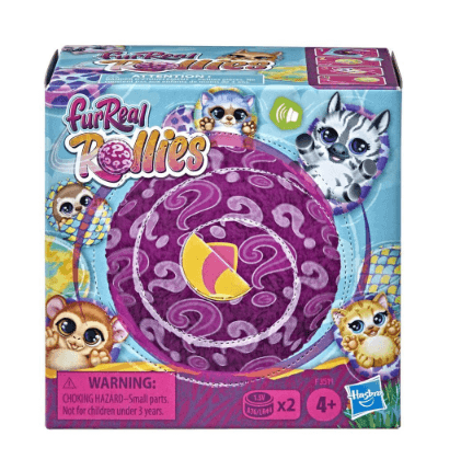 HASBRO Fur Real Rollies: FurReal Rollies Animatronic Plush Toys are cute, cuddly (and very craveable) pompom pets that need kids’ love and care - F3519 ebuystt