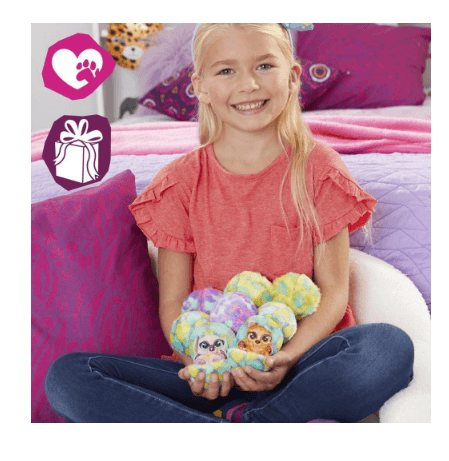HASBRO Fur Real Rollies: FurReal Rollies Animatronic Plush Toys are cute, cuddly (and very craveable) pompom pets that need kids’ love and care - F3519 ebuystt