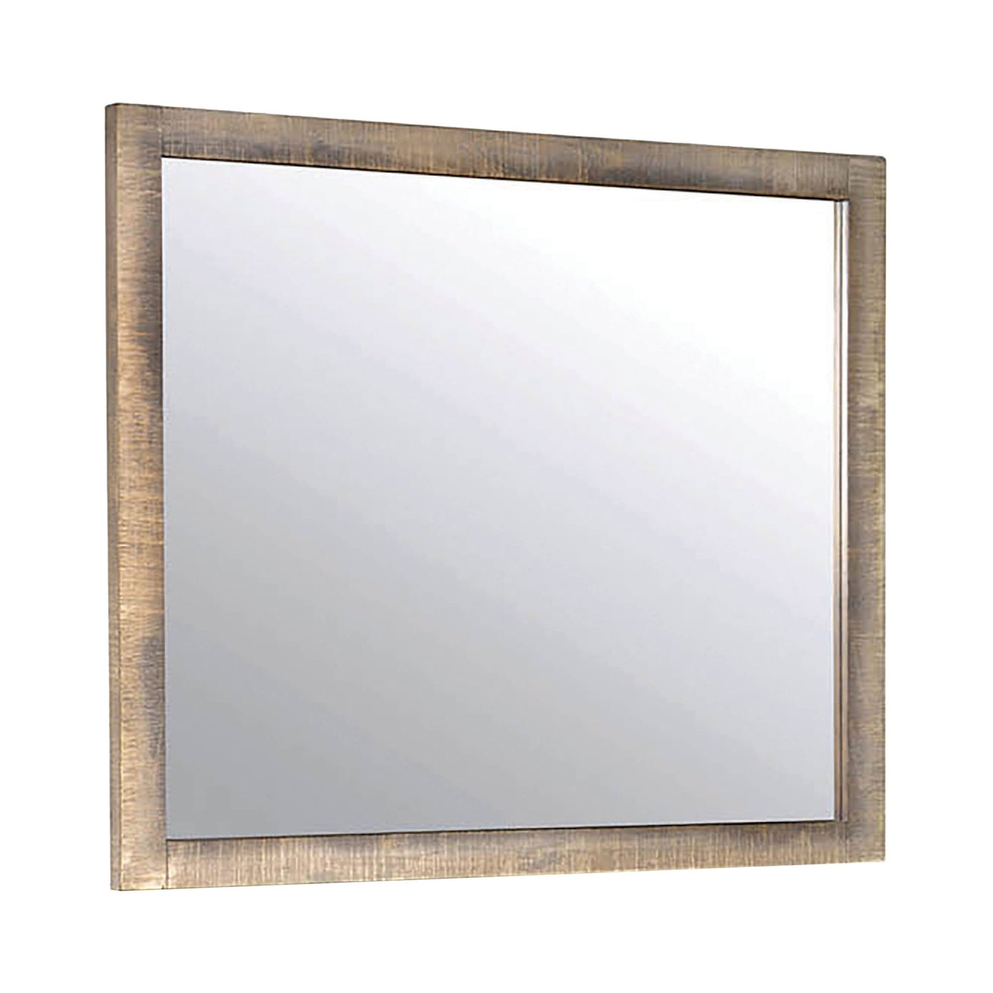 Sembene Rectangular Mirror Antique Multi-Color Collection: This Mirror Looks Beautiful Above A Dresser, Looks Great In A Modern Or Classic Space. Dress Up A Hallway Or Bedroom With The Square Silhouette And Raised Edges Of The Frame.  SKU: 205094 coastmega