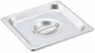 Solid Half Size Non-Stick Surface Steam Pan with Lid 7qt - YG12-4CT Pie's Variety Store