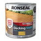 Ronseal Ultimate Decking Stain (Stone Grey) 2.5 Litres Primarily for use on pre-treated decking.- 36911 Elegant AccScents
