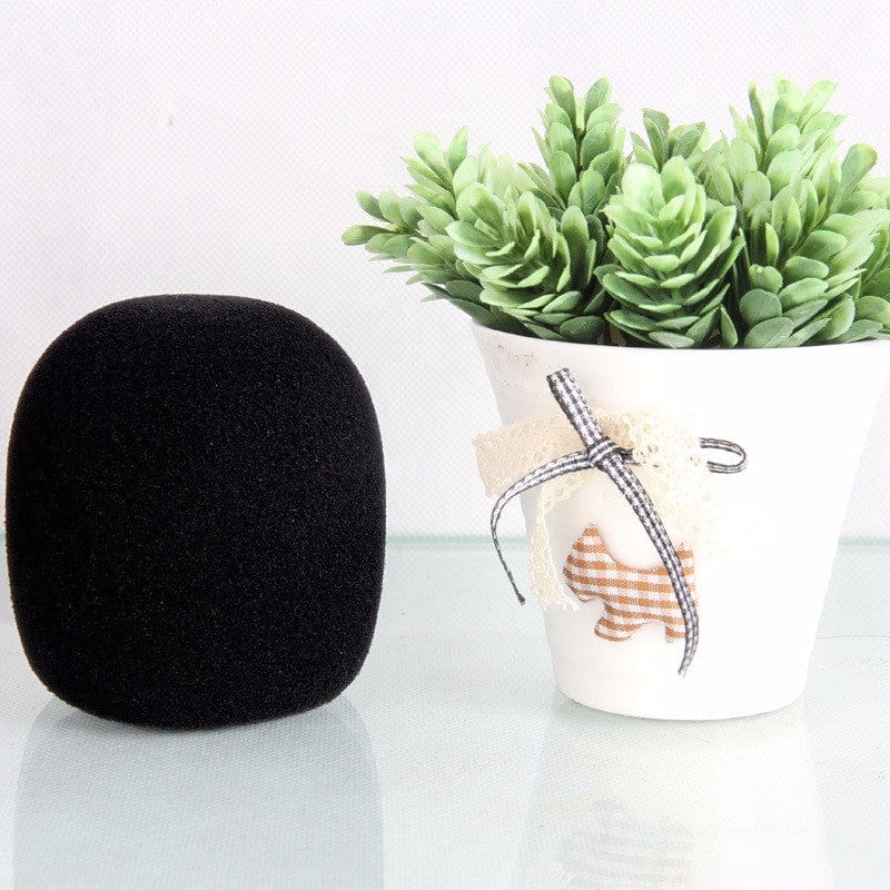 BK MULTI-COLOURED MIC SPONGES  Microphone Windsreen Cover - 2.9 x2.3 inches with Caliber Size is 1.4 inchess, compatible with most standard handheld microphones in market-49BWS1A Hannah's Variety Store