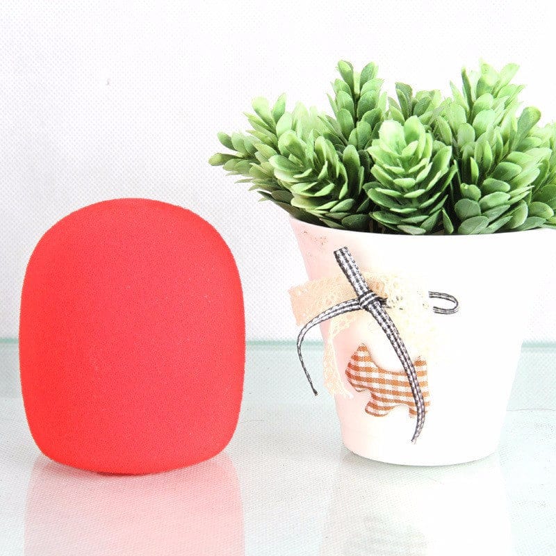 BK MULTI-COLOURED MIC SPONGES  Microphone Windsreen Cover - 2.9 x2.3 inches with Caliber Size is 1.4 inchess, compatible with most standard handheld microphones in market-49BWS1A Hannah's Variety Store