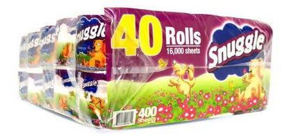 Snuggle Double Ply Toilet Paper 40 Pack/ 400 sheets / 274169 dayana sifontes